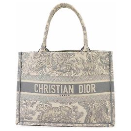 Sac à main Christian Dior Book Tote Medium Marron