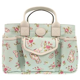 Gucci Kinder-Handtasche in Hundeform mit Blumenmuster in Mint Blue Andere