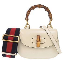 Gucci Bamboo 1947 Mini Handtasche Roh
