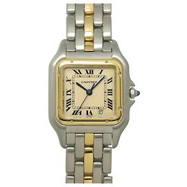 Relógio de Pulso Cartier Panthère MM 1-Row Date Two-Tone Outro