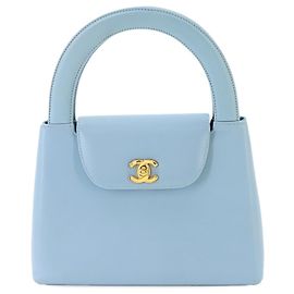 Sac à main Chanel Kelly en bleu clair Bleu clair