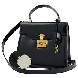 Gucci Lady Lock 2-Way Handtasche Schwarz