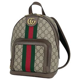 Gucci Ophidia GG Small Backpack Beige