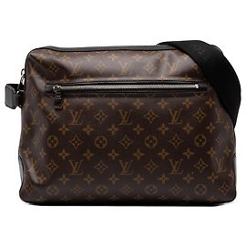 Sac Messenger Louis Vuitton Brown Monogram Macassar Torres Marron