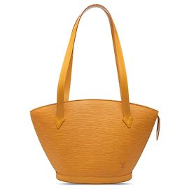 Louis Vuitton Yellow Epi Saint Jacques PM Long Strap Amarelo