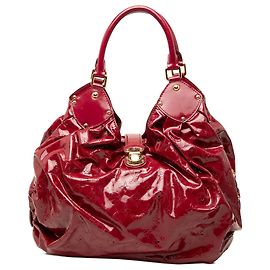 Louis Vuitton Red Monogram Vernis Mahina Surya L Rouge