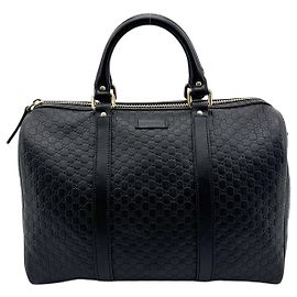 Gucci Joy Boston Microguccissima Leather Medium Nero