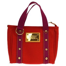 Louis Vuitton Antigua Canvas PM Rouge