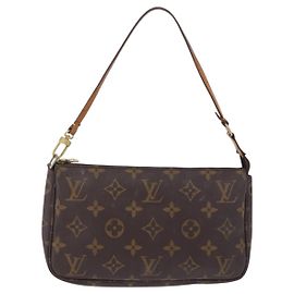 Louis Vuitton Pochette Accessoires Monogram Canvas Medium Marron