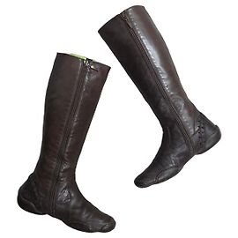 Marithé et François Girbaud Magníficas Botas Marithé François Girbaud Archive Marrom