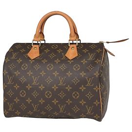 Sac à main Louis Vuitton Speedy 30 Marron