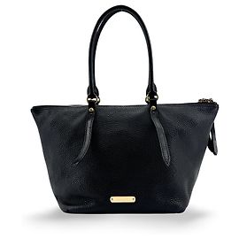 Burberry Bridle Salisbury Leather Medium Nero