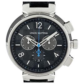 Orologio da uomo Louis Vuitton Tambour GM Damier Graphite QA094Z Altro