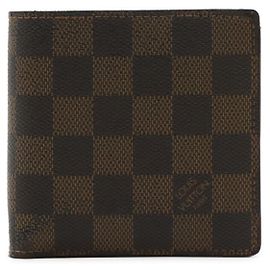 Louis Vuitton Damier Portefeuille Marco Wallet Marrone