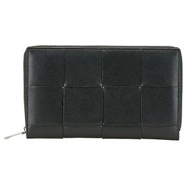 Portefeuille long zippé Bottega Veneta Cassette Intrecciato Multicolore