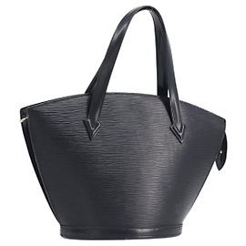 LOUIS VUITTON Epi Saint Jacques Shoulder Bag Black M52272 LV Altro