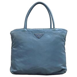 Magnífica Bolsa Prada Azul claro