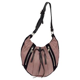 Autre Marque Saint Laurent Mombasa Hobo Satin Mini Rose
