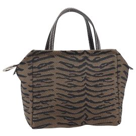 Bolsa Fendi canvas Large Marrom