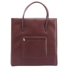 Cartier Must Line Leather Medium Dark red