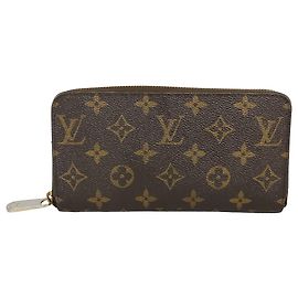 Louis Vuitton Zippy Monogram Canvas 20 cm Marrone