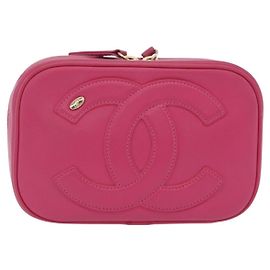 Chanel CC Mania Camera Lambskin Small Rosa