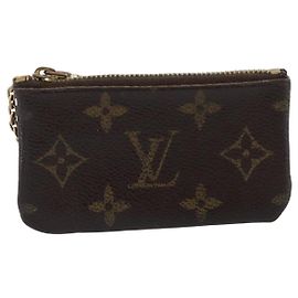 Louis Vuitton Pochette clés NM Canvas Brown