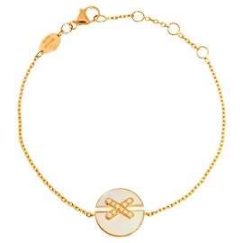 Pulseira Chaumet Jeux de Liens Harmony Shell Diamantes Outro