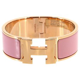Hermès Bracciale Hermes Clic Clac H PM in oro rosa Rosa D'oro