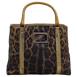 Magnificent Dolce & Gabbana leopard handbag Brown