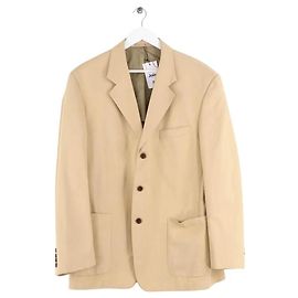 Veste Burberry en coton beige Beige