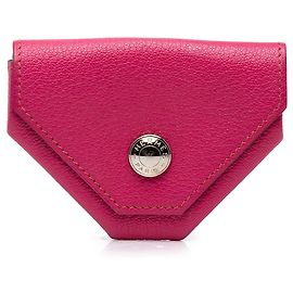 Bolso de Monedas Le 24 Coin Hermès en Chevre Mysore Rosa Rosa