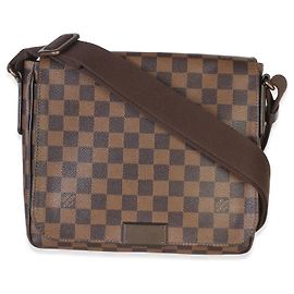 Louis Vuitton Damier Ebene Canvas Brooklyn PM Braun