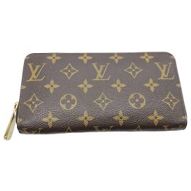 Louis Vuitton Zippy Monogram Canvas 20 cm Marrone