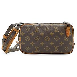 Louis Vuitton Vintage Monogram Marly Bandouliere Marron