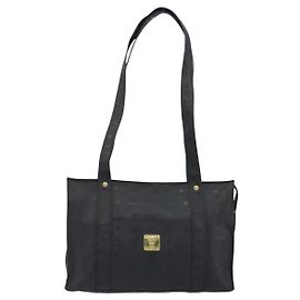 MCM Vintage Visetos Canvas Black