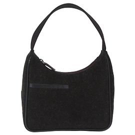 Borsa Prada Vintage in lana nera Nero
