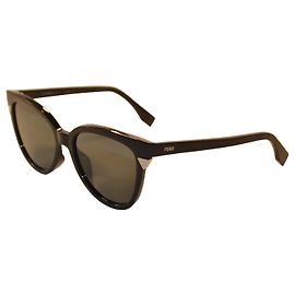 Fendi gafas de sol FF0125/F/S de acetato negro Negro