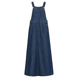 Weekend Max Mara Vestido Maxi de Denim Azul Azul
