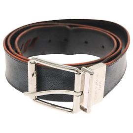Cinturón Louis Vuitton Pont Neuf Damier Cobalt Medium Negro