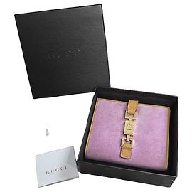 Magnificent Gucci Jackie Wallet Pink