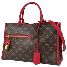 Bolsa Louis Vuitton Popincourt PM Vermelho Monograma