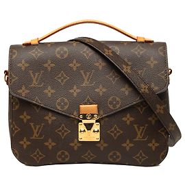 Sac Louis Vuitton Monogram Pochette Metis Marron Marron