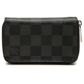 Monedero Zippy Louis Vuitton Damier Graphite Negro Negro