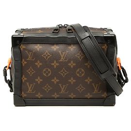 Bolso bandolera Soft Trunk Louis Vuitton Monogram Solar Ray Negro Negro