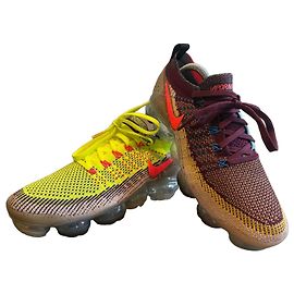 Nike Air VaporMax Flyknit 2.0 "Random" Pink Blau Mehrfarben Gelb