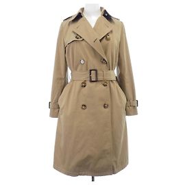 Autre Marque Trench Coat Simplicite Marrone