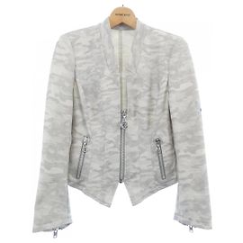 Autre Marque Itariya Jacke Grau Camouflage Braun Andere