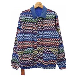 Blouson Missoni Blanco Azul Verde Púrpura
