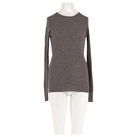 Autre Marque Top de cachemira gris Gris